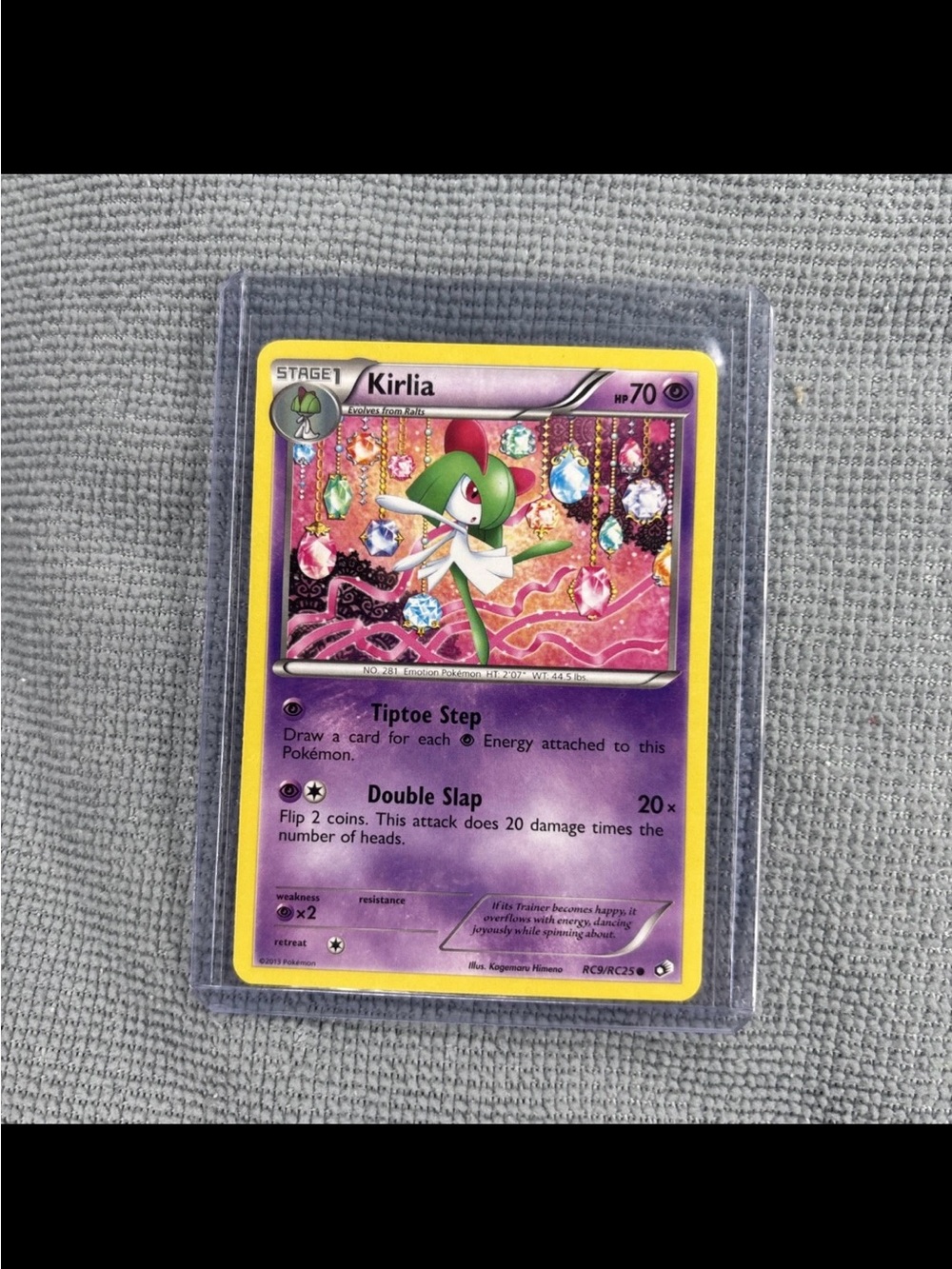 Kirlia RC9/RC25 Legendary Treasures: Radiant Collection Holo